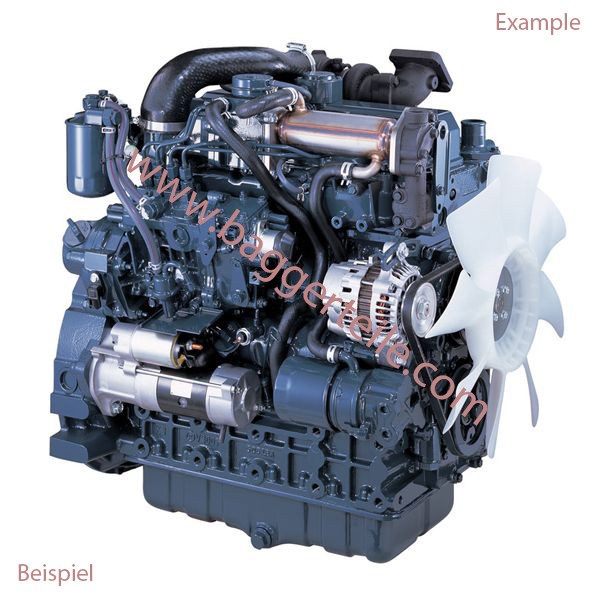 4TNE98-EBVA Dieselmotor 4Tne98-Ebva passend für z.B. Yanmar